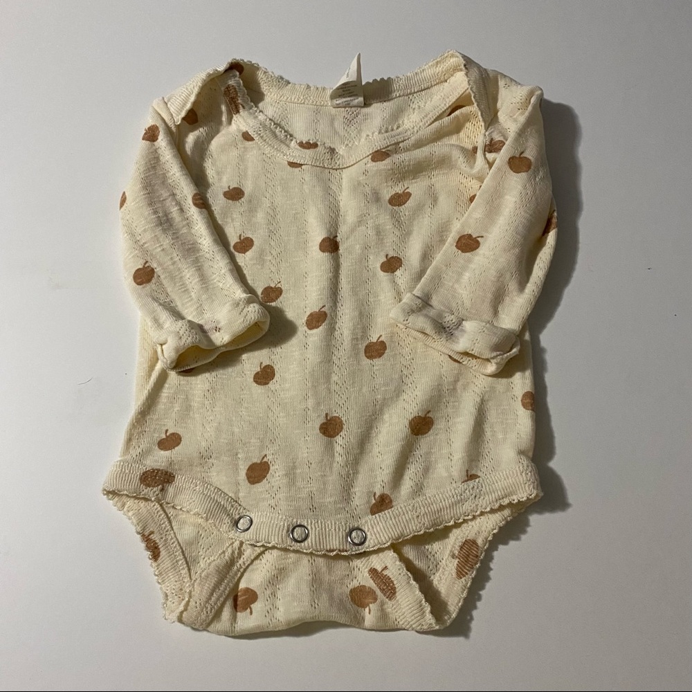 Kate Quinn Butter Rum Apple Pointelle 3-6 months